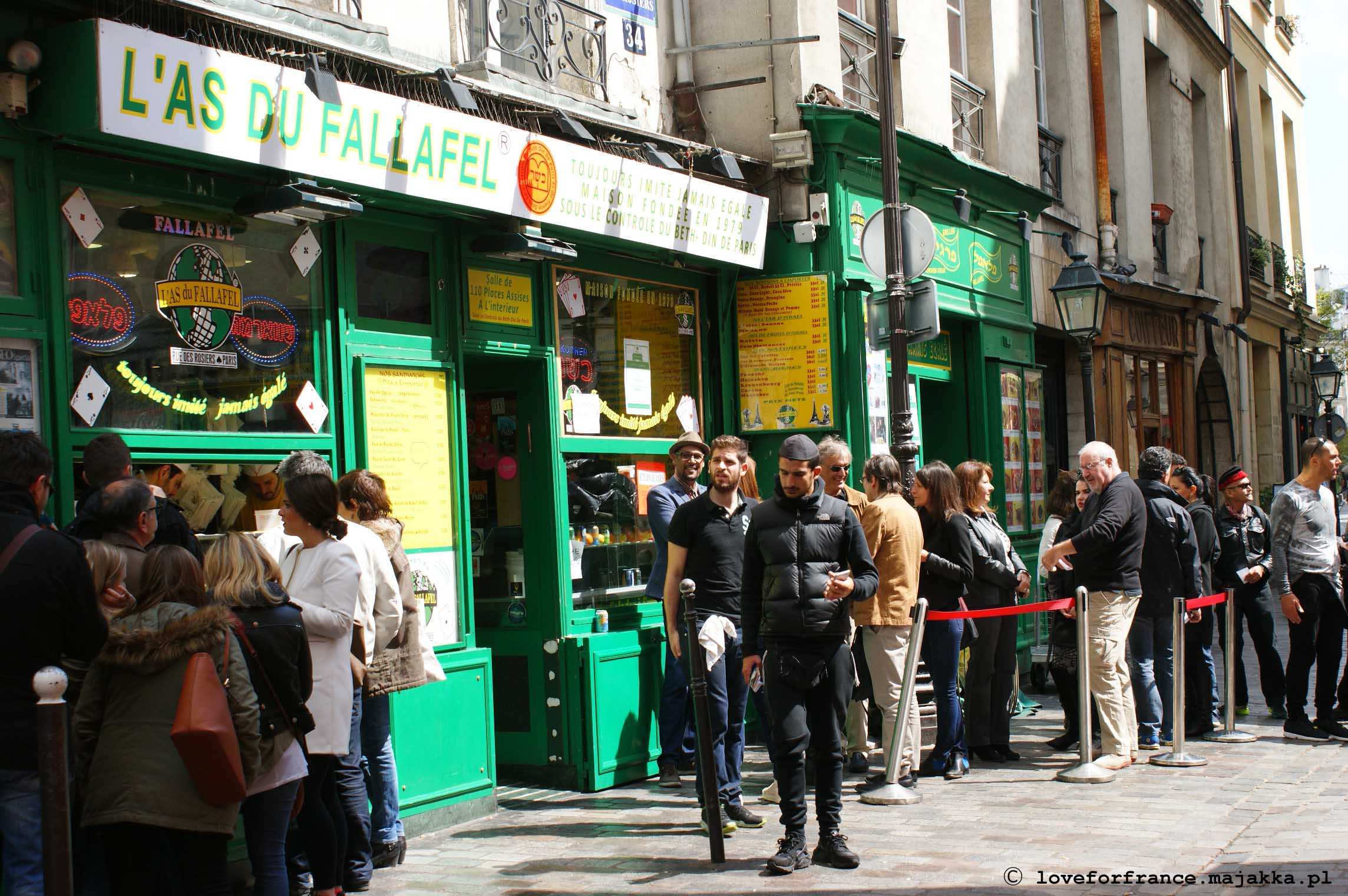najlepszy falafel w Paryżu